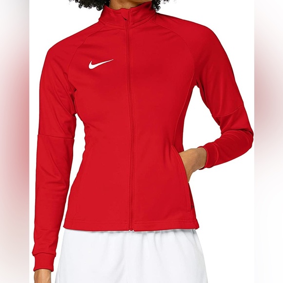 Nike Tops - NIKE Women’s Academy 18 Tracksuit jacket Red in size Small dry fit zip up